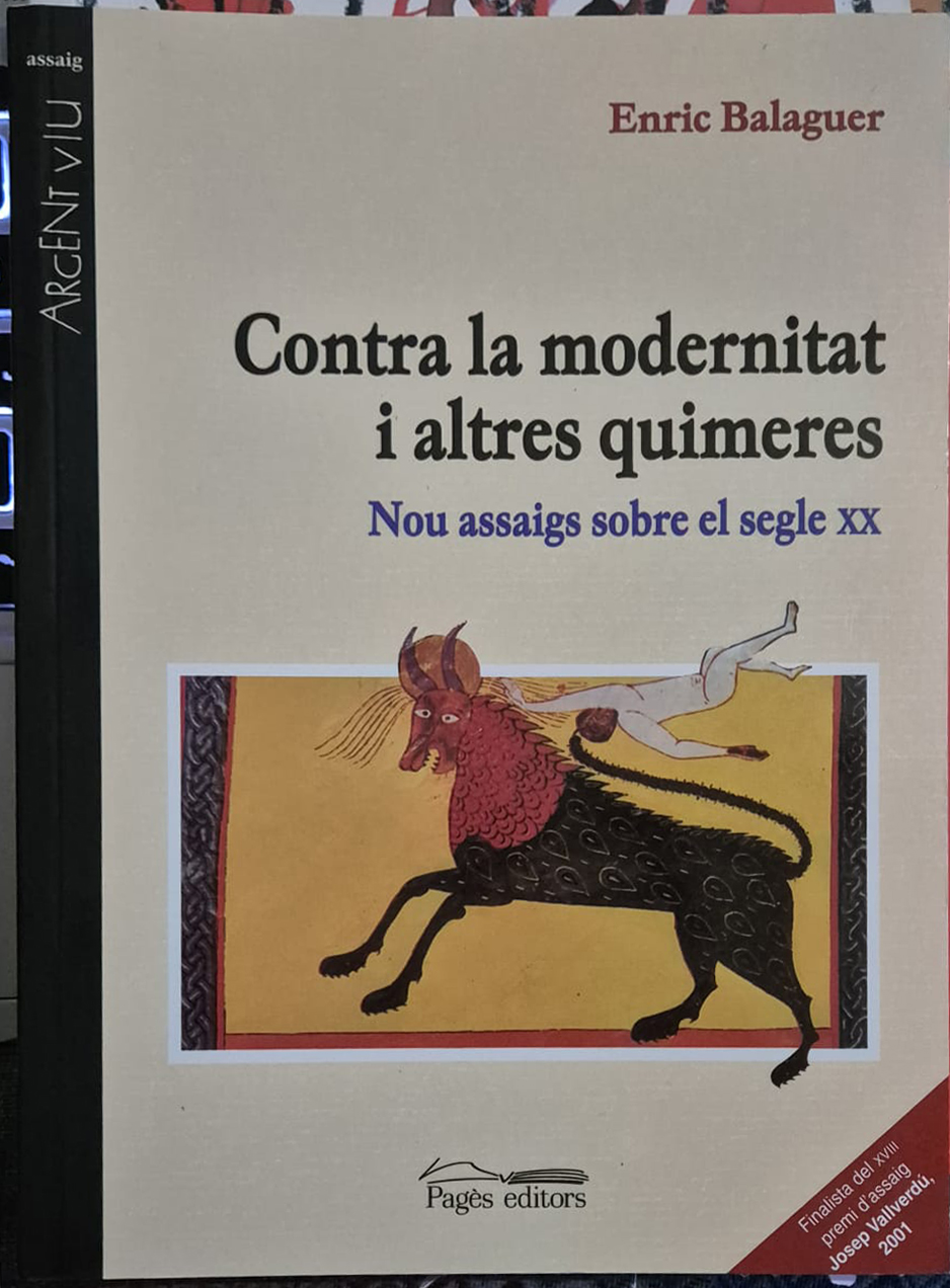 Coberta de Contra la modernitat i altres quimeres