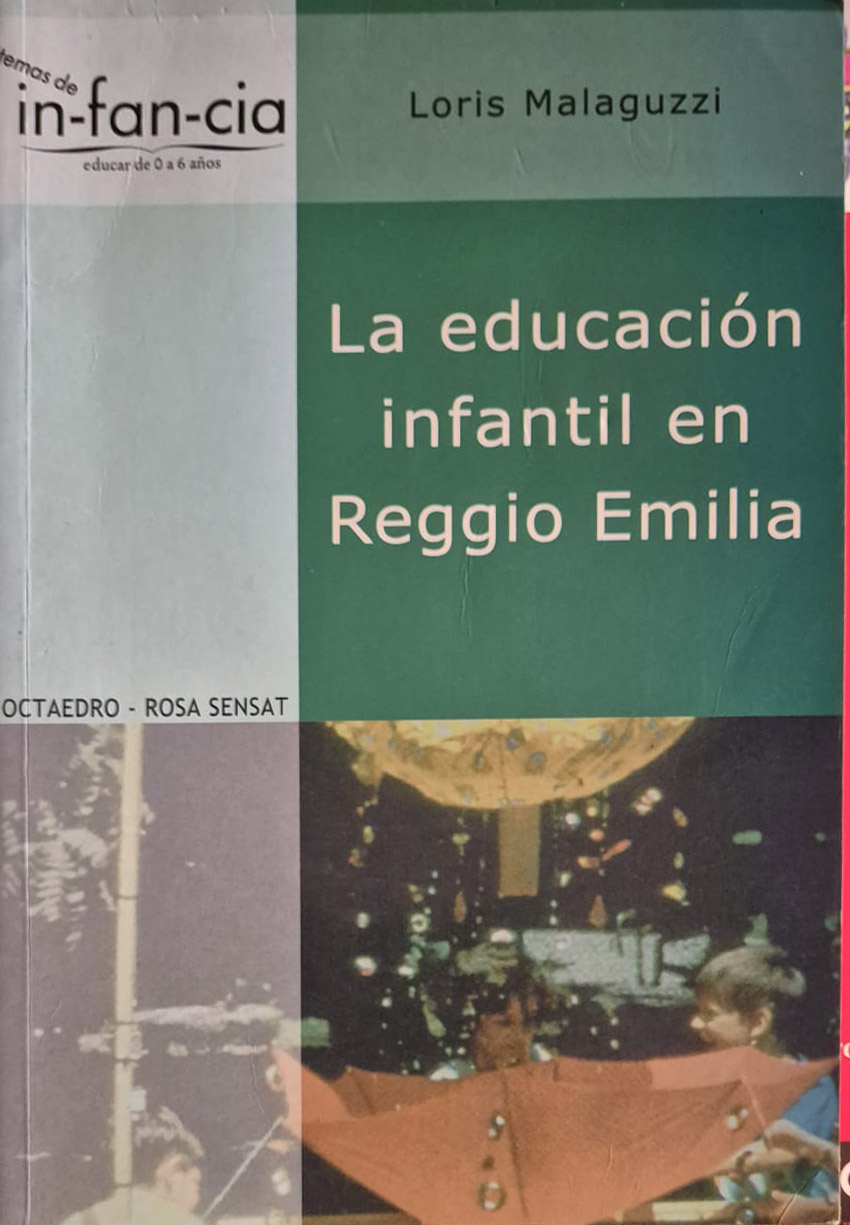 Coberta de La educación infantil en Reggio Emilia