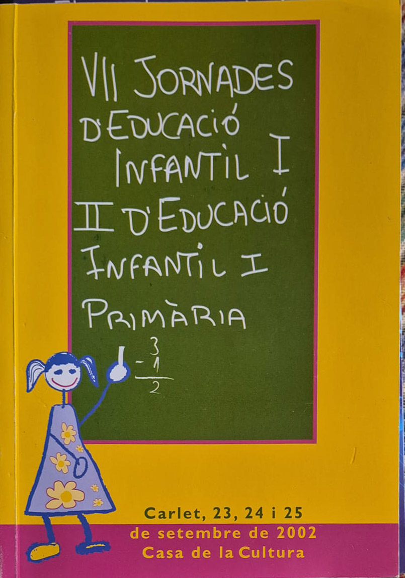 Coberta de VII jornades d'Educació Infantil