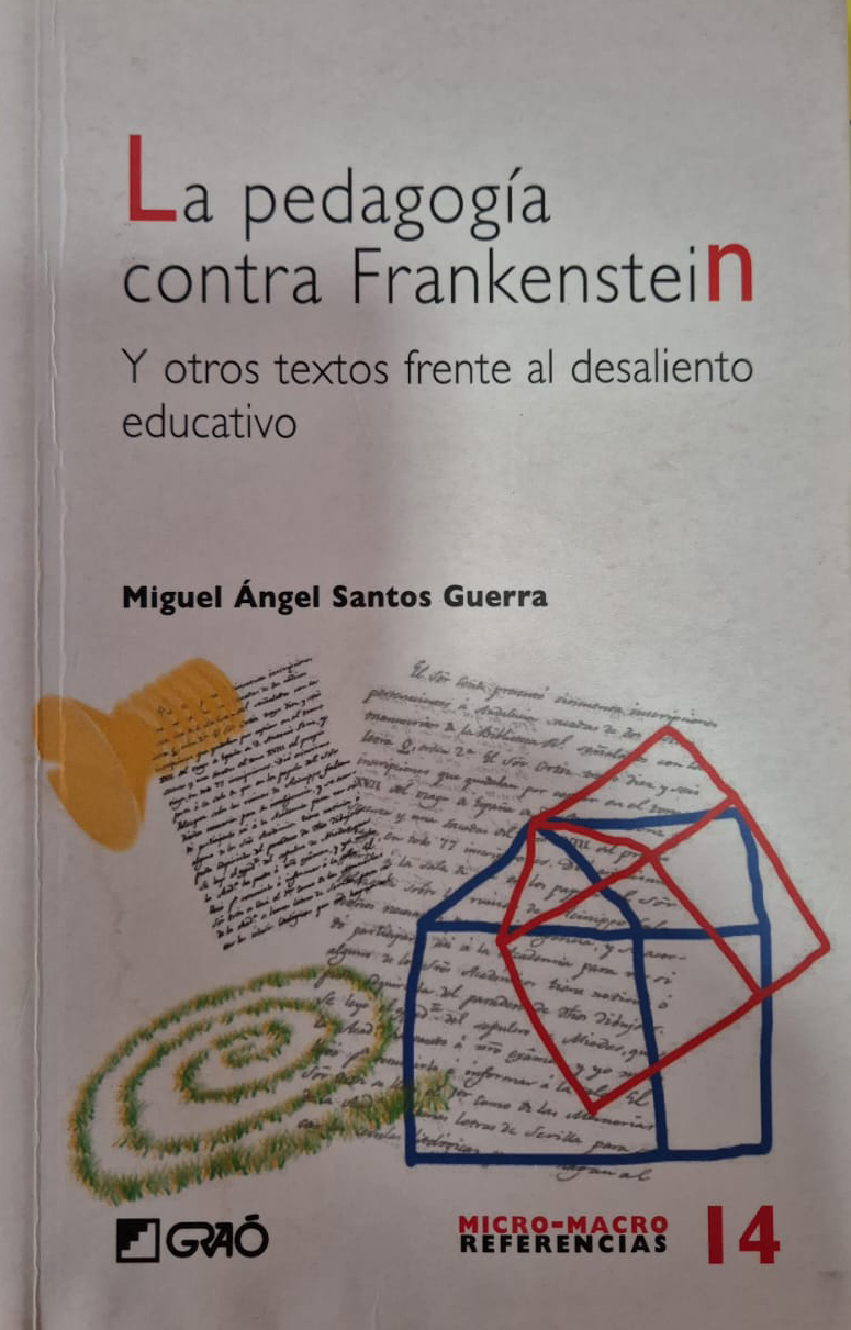 Coberta de La pedagogia contra Frankenstein