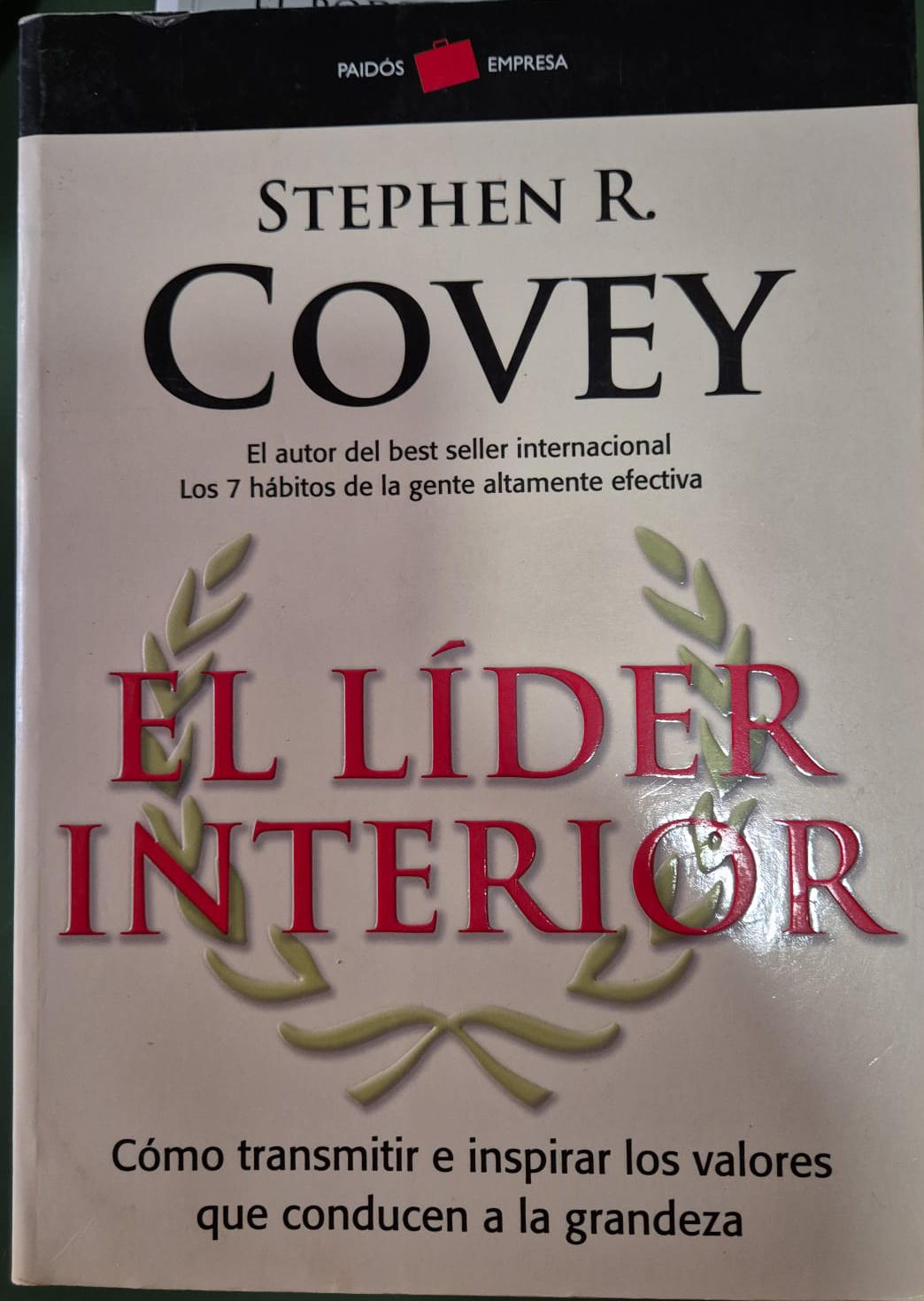 Coberta de El lider interior